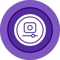 Video Record Button Vector Icon