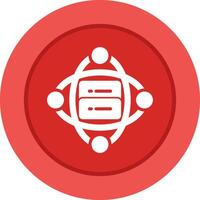 Cluster Server Vector Icon