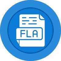 FLA Vector Icon