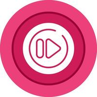 Next Track Circle Vector Icon