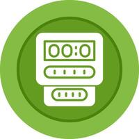 Electric Meter Vector Icon