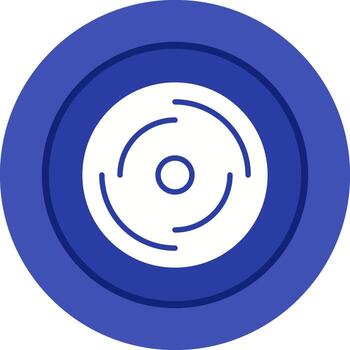 icono de vector de disco