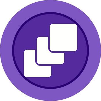 icono de vector de capa