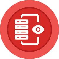 Server Monitoring Vector Icon