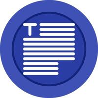 Typography Vector Icon