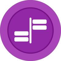 Horizontal Alignment Vector Icon