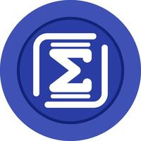 Summation Vector Icon