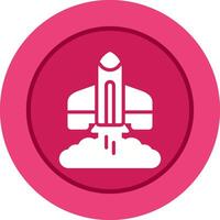 Rocket Launch Vector Icon