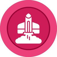 Rocket Launch Vector Icon