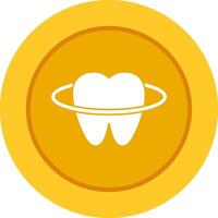 icono de vector de dientes