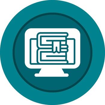 Computer Vector Icon