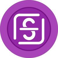Strikethrough Vector Icon