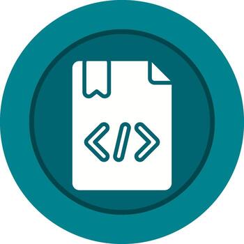 icono de vector de codificación