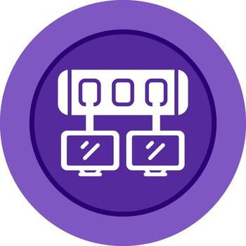 icono de vector de interruptor de red