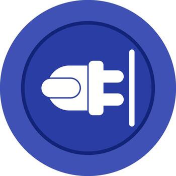 icono de vector de enchufe