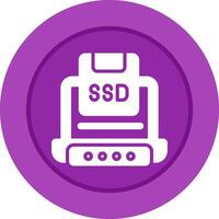 Solid State Drive Vector Icon