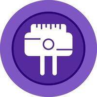 icono de vector de enchufe