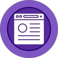 Browser Vector Icon