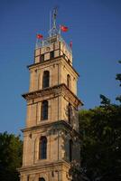 Tophane Clock Tower in Bursa, Turkiye photo