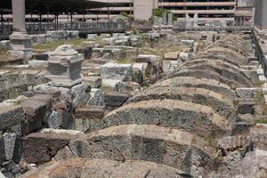 Agora of Smyrna in Izmir, Turkey photo