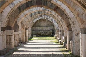 Agora of Smyrna in Izmir, Turkey photo