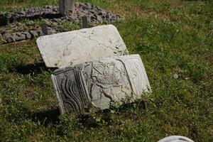 Old Graveyard in Bursa, Turkiye photo