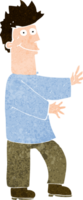 cartoon happy man png