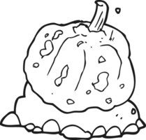 black and white cartoon squash png