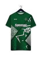 vector futurista resumen antecedentes modelo para deporte jersey diseño