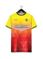 Vector futuristic abstract background pattern for sport jersey design