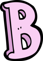 tekenfilm letter b png