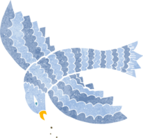 cartoon flying bird png