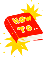 cartoon how to book png