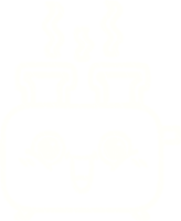 Toaster Kreidezeichnung png