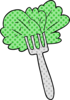 cartone animato insalata le foglie png