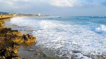 Aya Napa in winter time, Cyprus photo