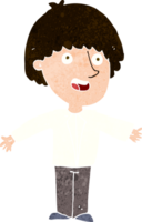 homem feliz dos desenhos animados png