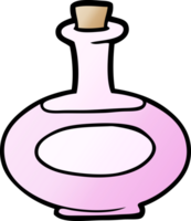 bouteille de parfum de dessin animé png