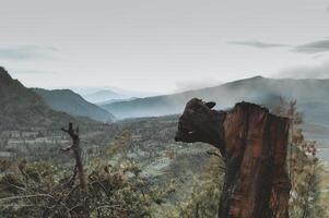 view of Bromo, East Java photo