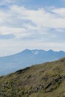 This is a photo of Mount Guntur which is located in Garut, West Java