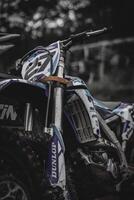 Yamaha trail bike photo