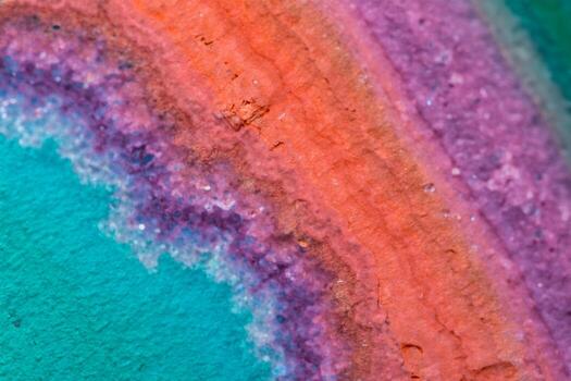 Unveiling the Sublime Beauty of Pastel Stone in Exquisite Detail, where Soft Hues and Delicate Textures Merge, Creating a Captivating Visual Symphony, a Macro Exploration of Nature's Tranquil Palette photo