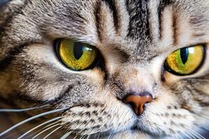 Exploring the Allure of a Beautiful Scottish Fold Cat, where Whiskered Elegance and Playful Charm Unite in a Mesmerizing Portrait of Cuddly Delight photo