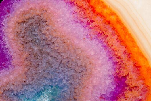 Unveiling the Sublime Beauty of Pastel Stone in Exquisite Detail, where Soft Hues and Delicate Textures Merge, Creating a Captivating Visual Symphony, a Macro Exploration of Nature's Tranquil Palette photo