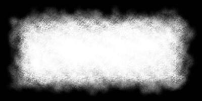 negro grunge marco en blanco fondo, enmarcado bandera con Copiar espacio área, modelo foto