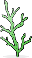 hand drawn cartoon seaweed png