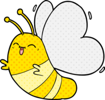 lustiger Cartoon-Schmetterling png