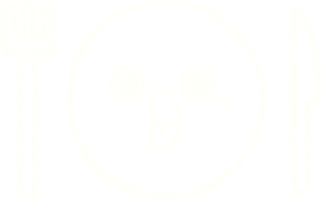 set da pranzo disegno a gesso png