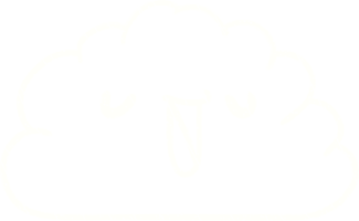 regenwolk krijt tekening png