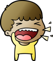 cartoon laughing man png